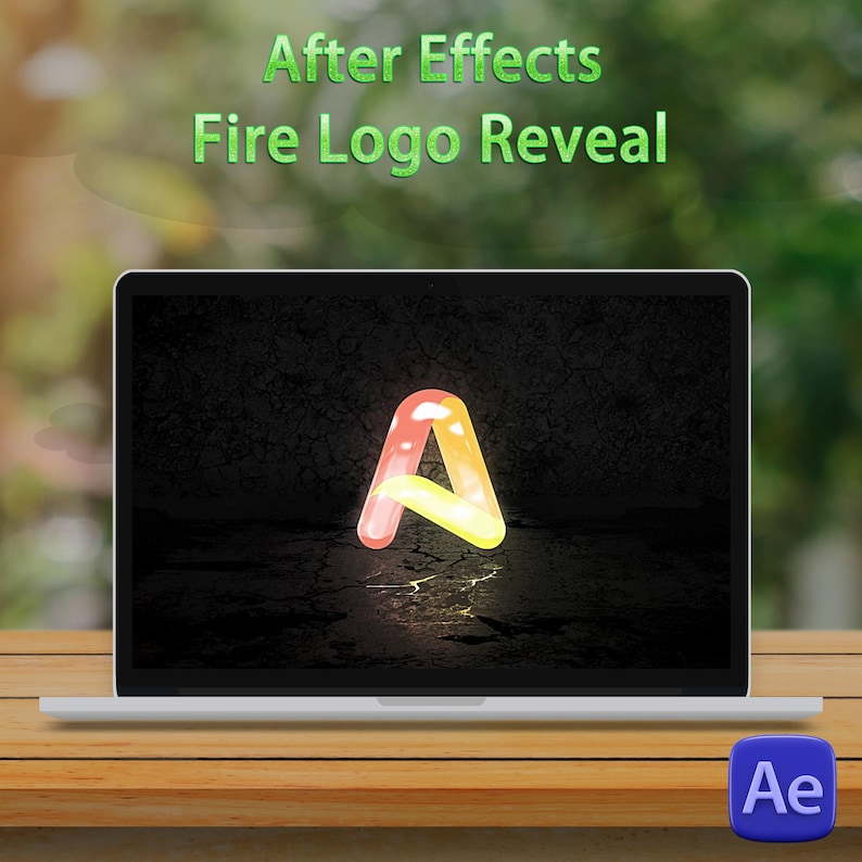 Fire Logo Reveal After Effects Template