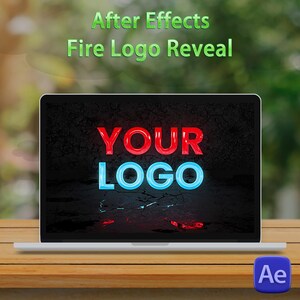 Fire Logo Reveal After Effects Template