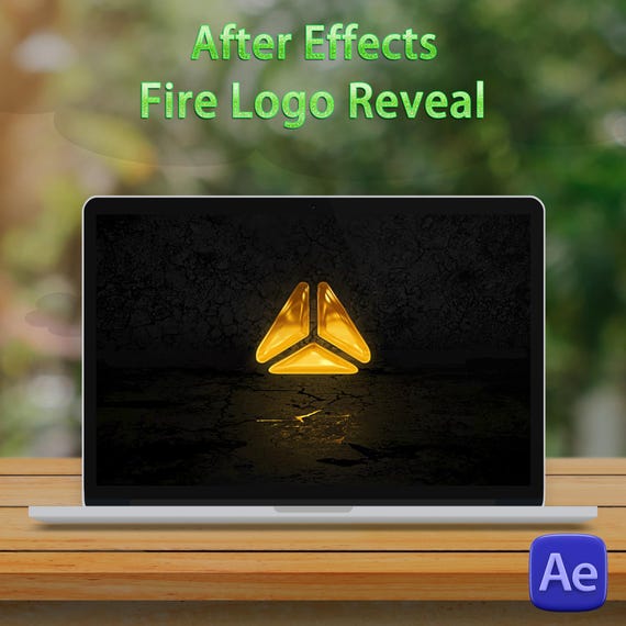 Fire Logo Reveal After Effects Template | Animated Intro (Digital Download)