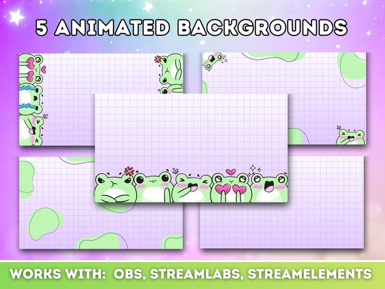 ANIMATED Stream Starter Kit | Stream Layout Package Twitch Alerts ...