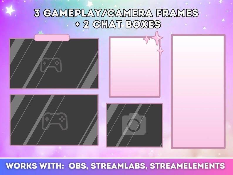 ANIMATED Stream Starter Kit | Stream Layout Package Alerts Starting ...