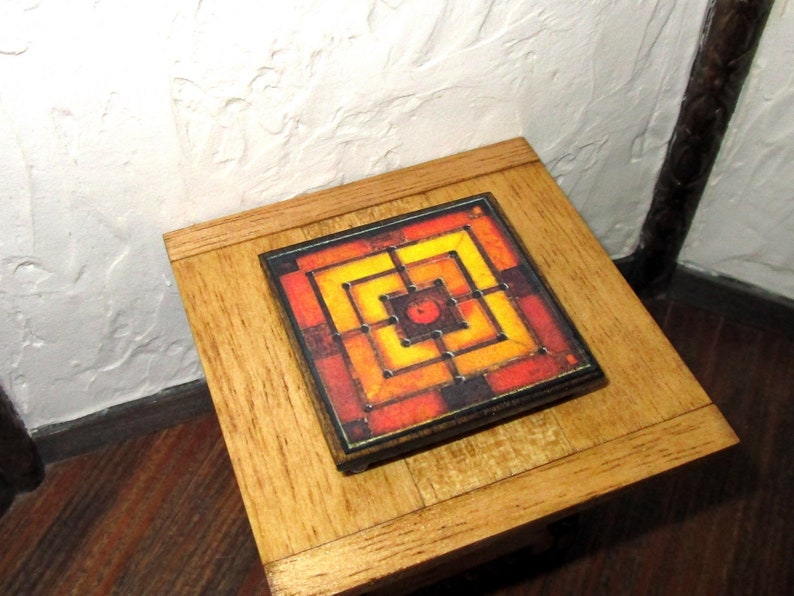 Nine Man Morris Game Board Medieval Dollhouse Miniature 1/12 - Etsy