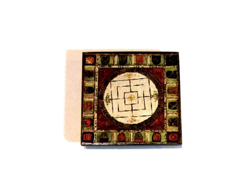 Nine Man Morris Game Board Medieval Dollhouse Miniature 1/12 - Etsy