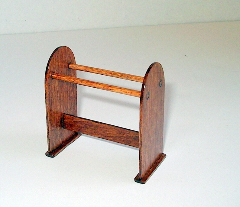 Quilt rack Blanket Rack Dollhouse Miniature 1/12 Scale Hand Etsy