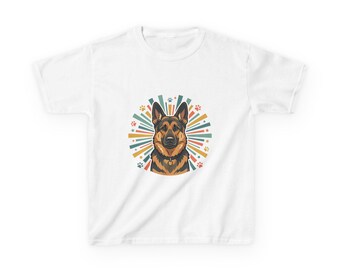 German Shepherd tee shirt dog design