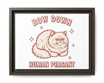 Persian Cat Gift Shirt Sweatshirt Mug Tote Bag Canvas Wall Art Longhair Cat Lover Vintage Retro Funny Hand Drawn Stars Design