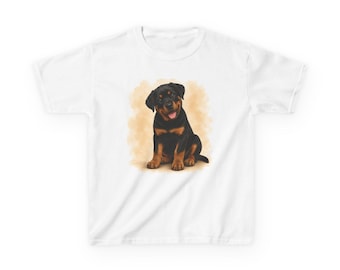 Rottweiler puppy dog t-shirt