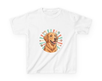 Golden retriever dog shirt