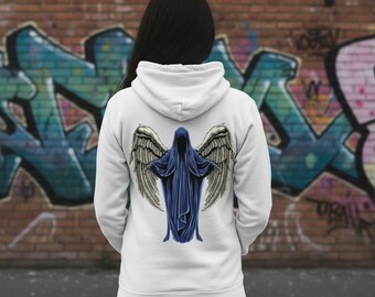 Alas góticas de la Parca SVG: Clipart de ángel de Halloween (archivos digitales)