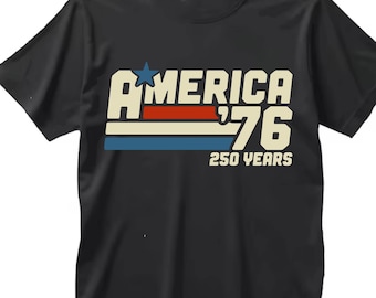 America 76 250 Years PNG, Independence Day Sublimation Design, Retro Vintage 1776 2026 Patriotic 4th July PNG (Digital Download)