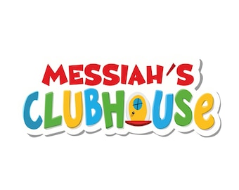 Mouse Clubhouse Birthday Logo PNG, Printable Mickey Party Sign, Mickey Party Decor (PNG/PDF Digital Download)