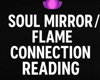 Lectura de conexión de almas gemelas / llamas gemelas / compatibilidad de llamas gemelas / análisis de compatibilidad romántica / lectura de compatibilidad espiritual