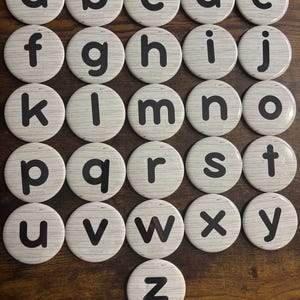 Alphabet Magnets