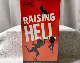 Hasbro Gaming Raising Hell Party-Kartenspiel für Erwachsene