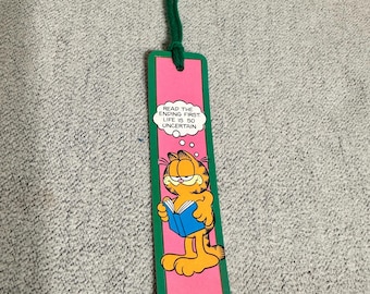 Vintage 1978 Garfield Cat Comic Tassel Bookmarks (Choose Your Own)
