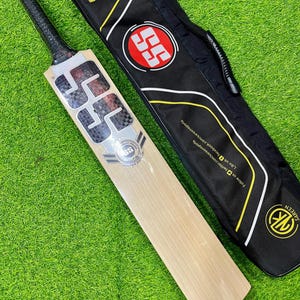 Custom Handmade Grade 1 English Willow Cricket Bat | SS Stickered | Gift or Personal Use ,Grade 1 Quality | Handmade & Customizable