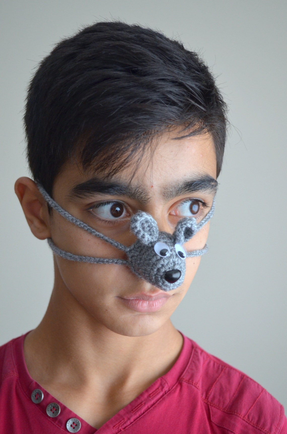 Knitted Nose Warmer Winter Nose Cover for Men Women Air Etsy