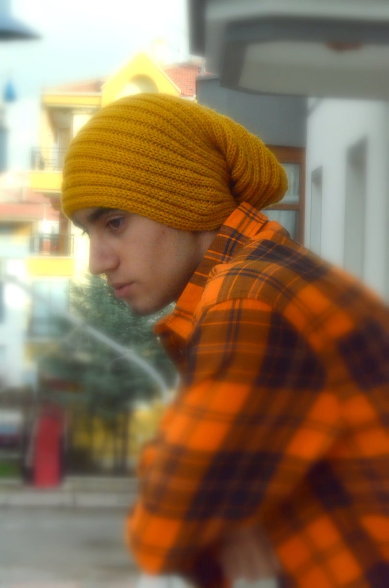 Mustard hat and gloves Outlet