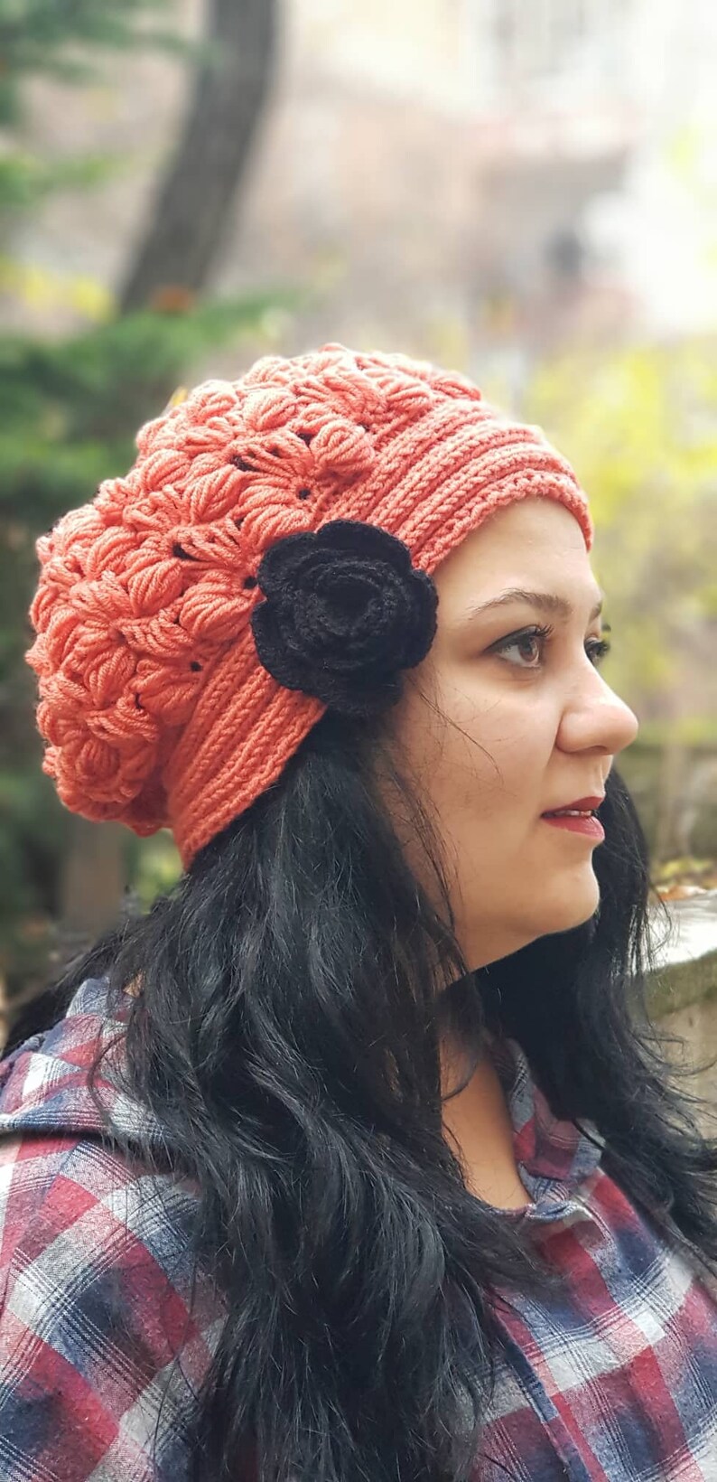 Stay Warm in Style with Handmade Winter Hats for Women - Trendy Beanies, Crochet Chunky Knit Hats, Cable Knit Beanies, Winter Accessories image 4