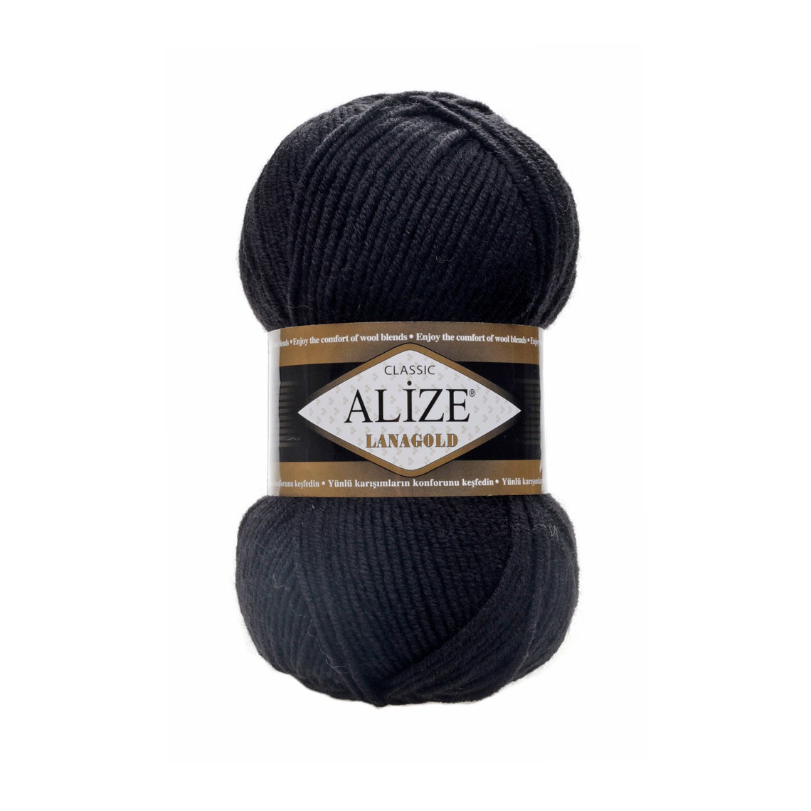 Knitted Wool Alize Lanagold Yarn Handmade for Knitting and Worsted ...