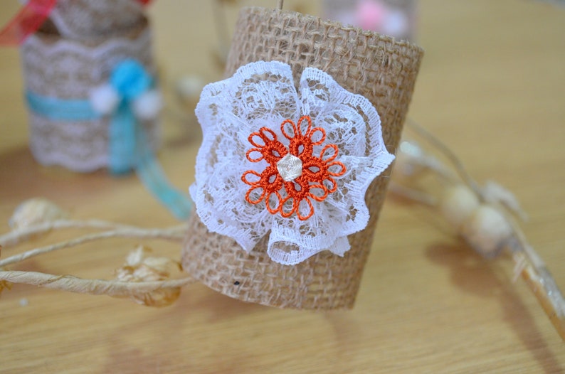 Jute Napkin Holders, Burlap Natural Napkin Rings, Wedding Rustic Ring