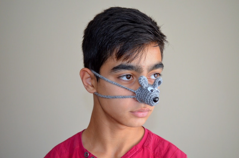 Knitted Nose Warmer Winter Nose Cover for Men Women Air Etsy