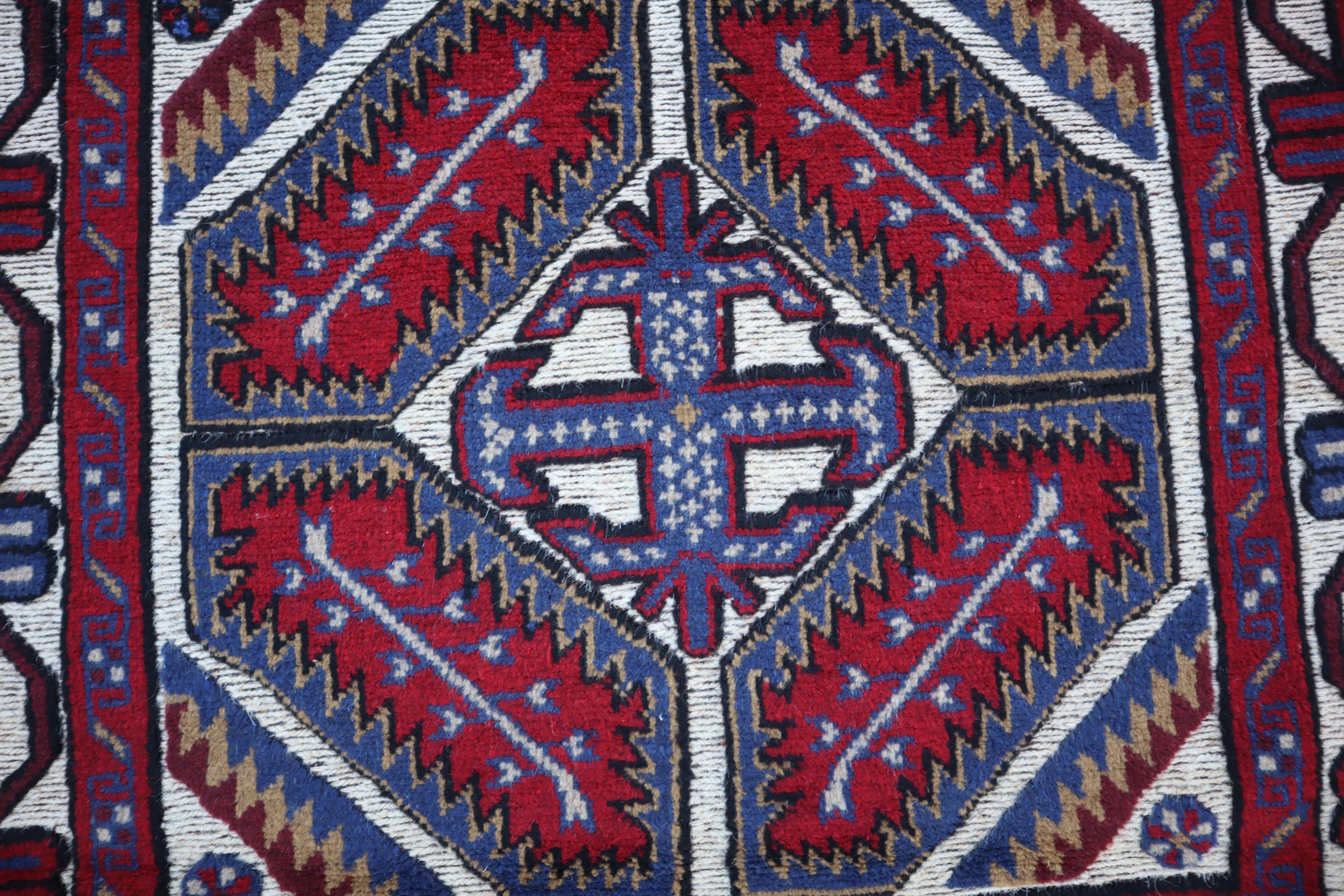Grand Tapis Afghan Ancien Fait Main – Kilim Traditionnel, Laine, 445x303 Cm (10x14 Ft)