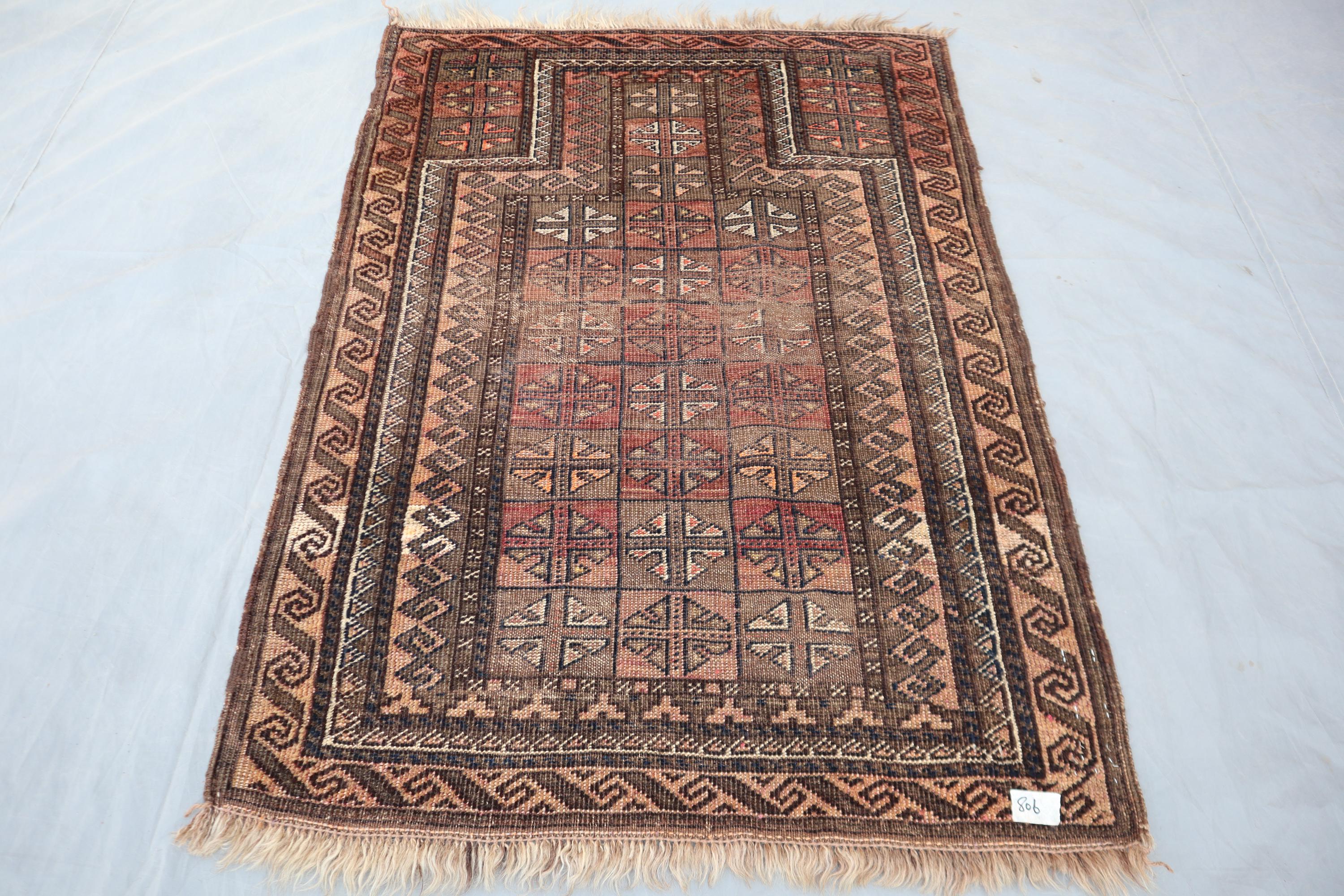 ラグ・カーペット Baluch small rug Baluch Rugs - Etsy