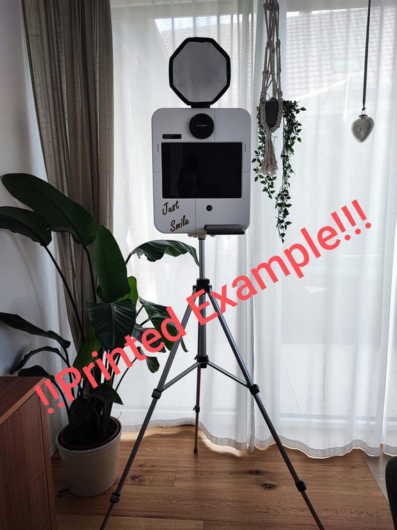 3D Printable Photo Booth | 3D Druckbare Fotobox