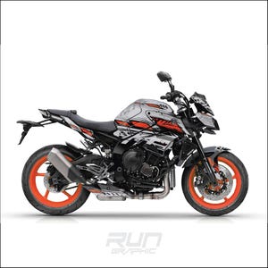 Yamaha MT 10 Line Graphic Kit - Durable Quality Motorcycle Body Decal Sticker - Custom Motorcycle Decal - Motorcycle Sticker Kits 2014-2020