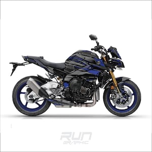 Yamaha MT 10 Line Graphic Kit - Durable Quality Motorcycle Body Decal Sticker - Custom Motorcycle Decal - Motorcycle Sticker Kits 2014-2020