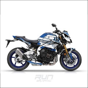 Yamaha MT 10 Line Graphic Kit | Durable Quality Motorcycle Body Decal Sticker | Custom Motorcycle Decal | Motorcycle Sticker Kits 2014-2020
