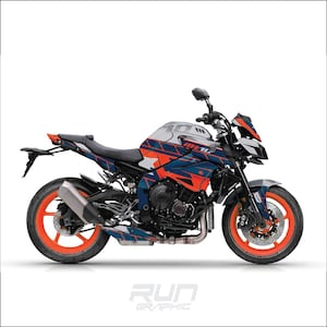 Yamaha MT 10 Line Graphic Kit - Durable Quality Motorcycle Body Decal Sticker - Custom Motorcycle Decal - Motorcycle Sticker Kits 2014-2020
