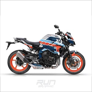 Yamaha MT 10 Line Graphic Kit - Durable Quality Motorcycle Body Decal Sticker - Custom Motorcycle Decal - Motorcycle Sticker Kits 2014-2020