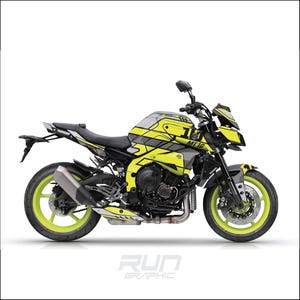 Yamaha MT-10 Graphic Kit: Durable Motorcycle Body Decal (2014-2020)