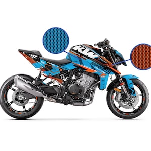 KTM Duke 990 Motorcycle Sticker - Line Graphic Kit - Durable Quality KTM Body Decal - Custom Motorcycle Decal & Sticker Kit 2023-2024