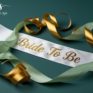 Bride to Be Satin Sash Custom Text Sash Custom Bachelorette Party Sashes Bridal Shower Gift Hen Party Sash Bridesmaid Gift for Bride