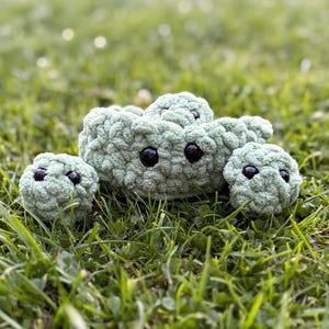 crochet peas in a pod