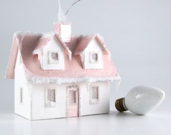 Cape Cod Paper Glitter House Ornament