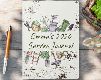 Garten Journal mit Anleitung und Tipps