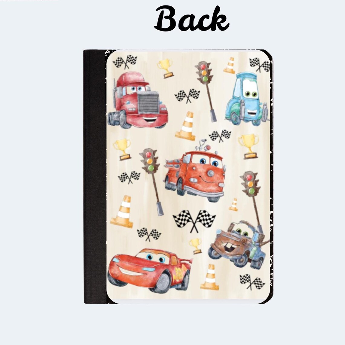 Cars Composition Notebook Cover, Canva Editable Template - Etsy