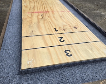 Handgefertigter Shuffleboard Tisch