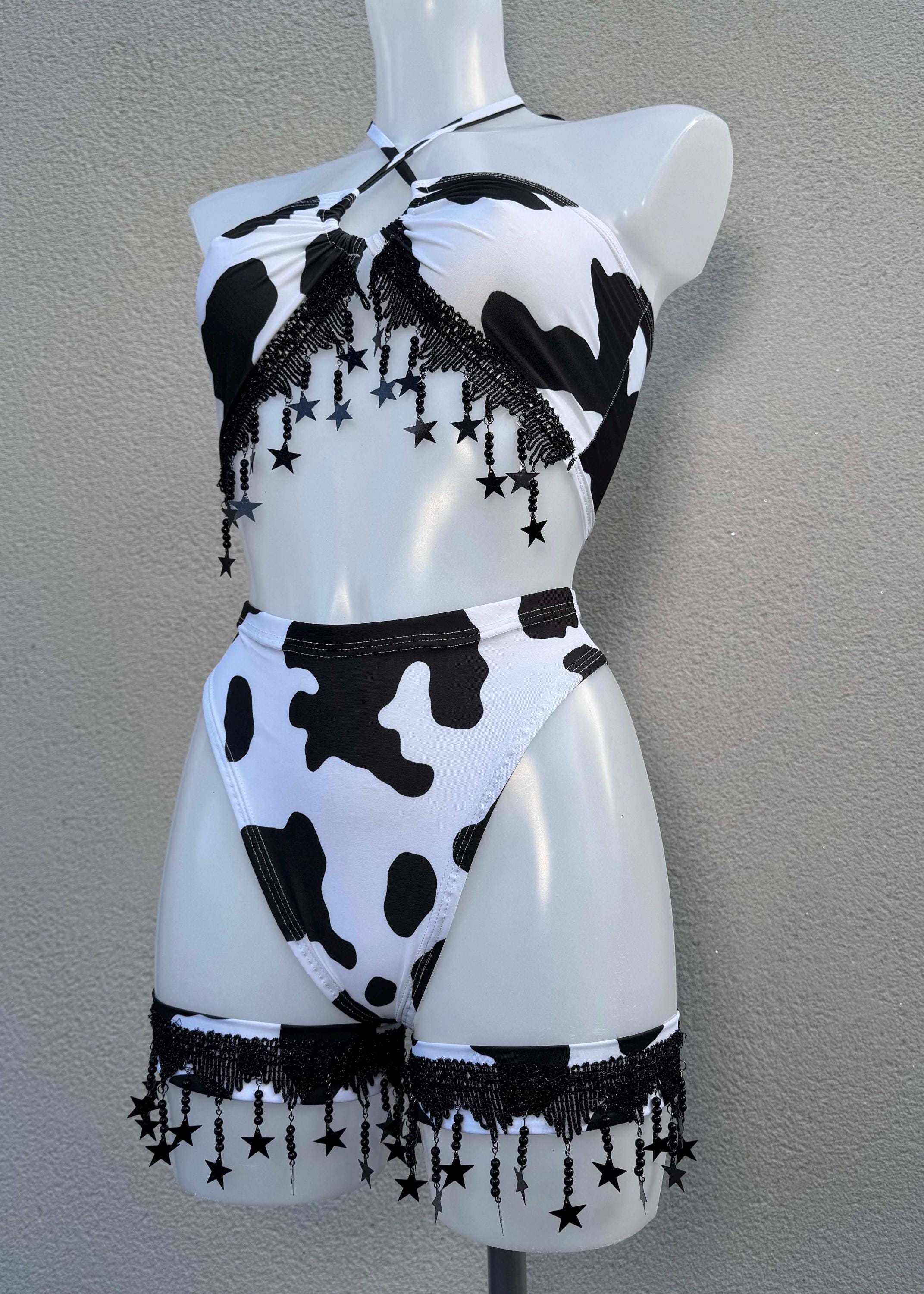 Cow Lingerie - Etsy UK
