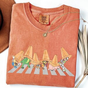 Toy Story Tee, Toys Crossing Shirt, Comfort Colors, Toy Story Tee, Toy Story Character Tee, Disney Family Trip Shirt, Disney Toy Story Tee image 5