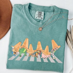 Toy Story Tee, Toys Crossing Shirt, Comfort Colors, Toy Story Tee, Toy Story Character Tee, Disney Family Trip Shirt, Disney Toy Story Tee image 3