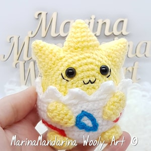 Tamagotchi M!X mix 4U iDL P&#39;s Friends +Color case crochet monster by MarinaMandarina