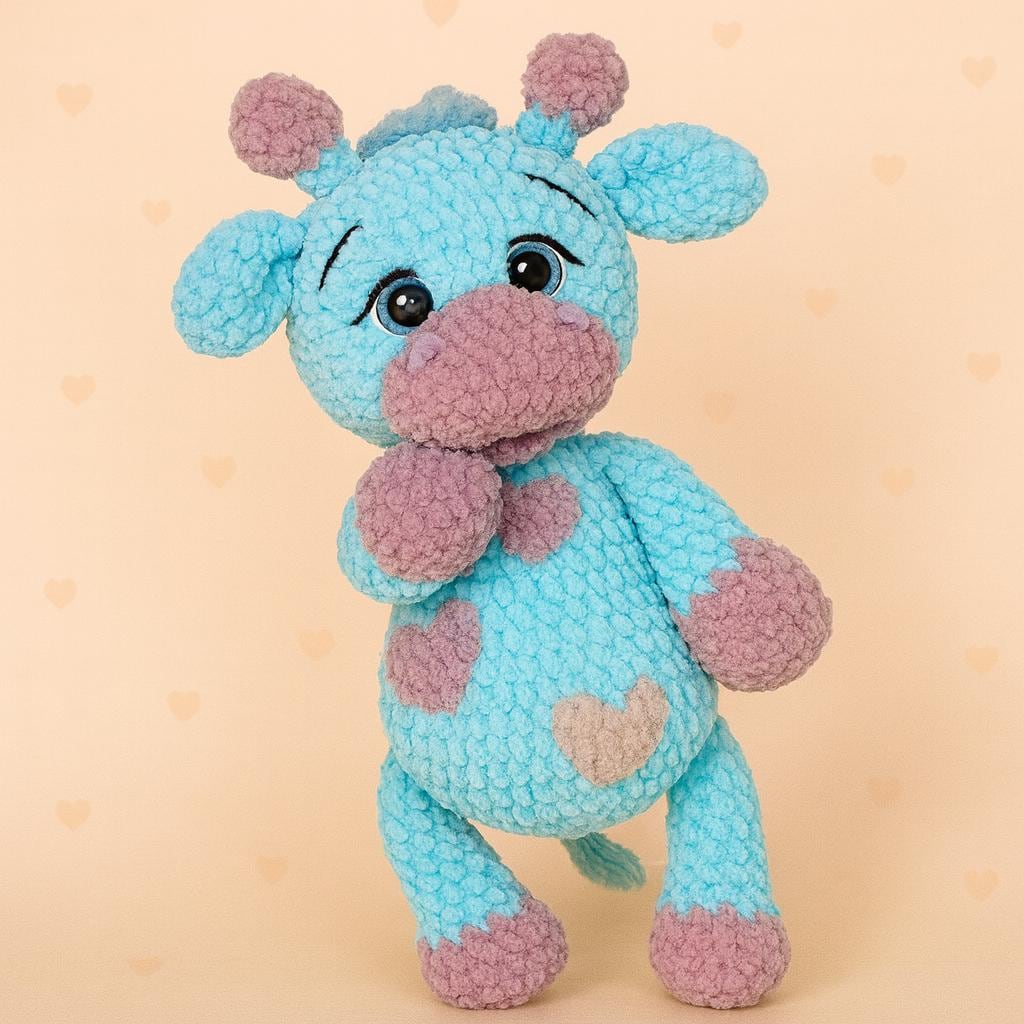 Crochet Sitting Giraffe Amigurumi Pattern | Safari Crochet Pattern Tutorial | Giraffe Plushie Crochet Pattern, Ebook doll crochet, crochet