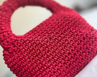 Borsa in macrame