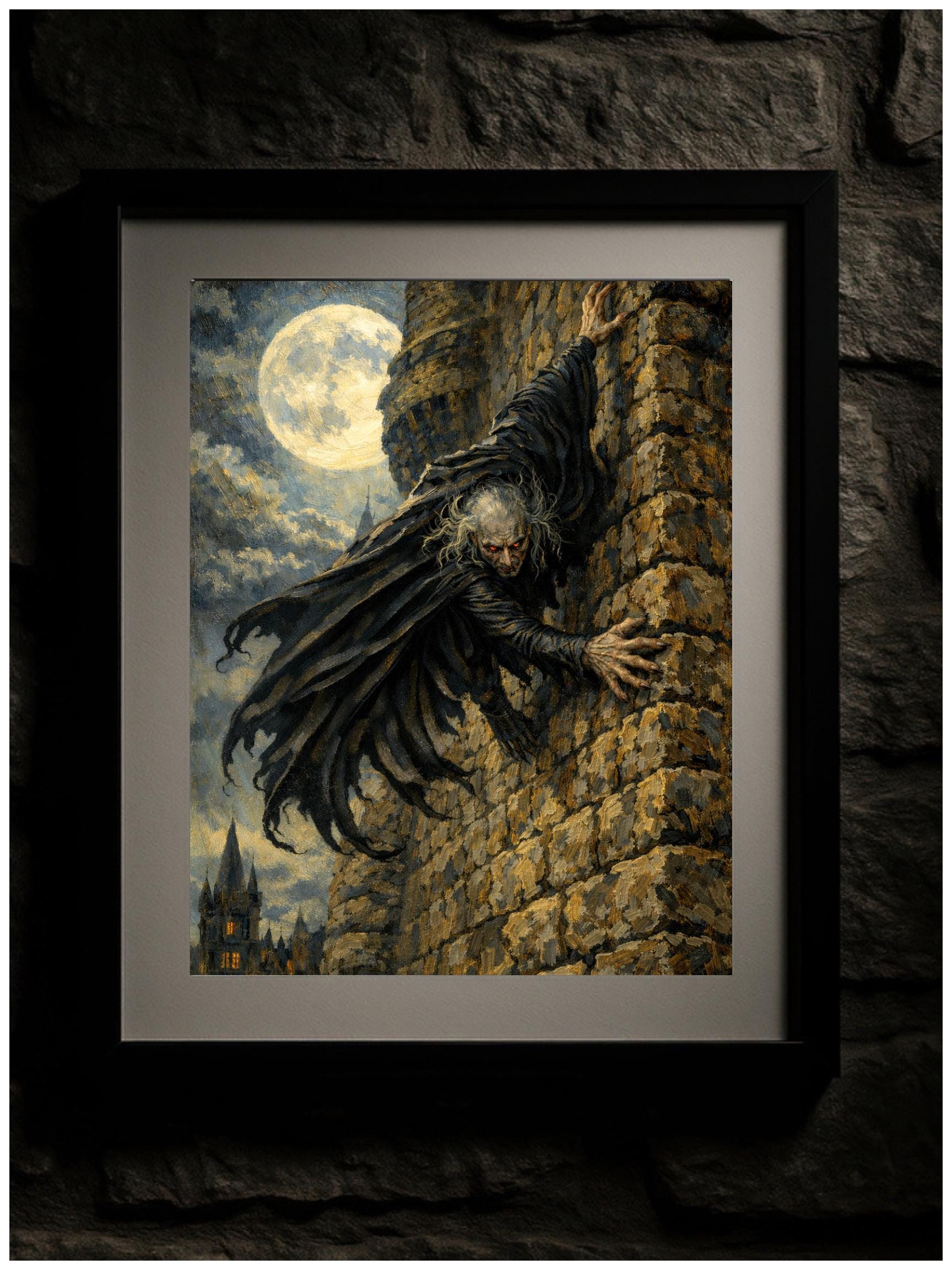 The Dracula Gothic Narrative Collection – 5 Print Set - Etsy