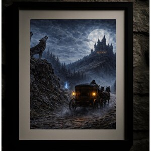 The Dracula Gothic Narrative Collection – 5 Print Set - Etsy